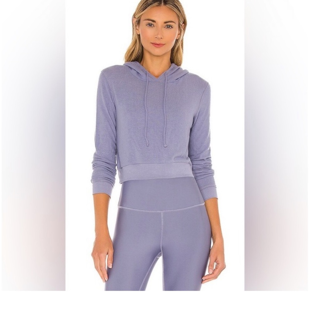 RARE Alo Yoga Blue Moon Getaway Hoodie Size Small